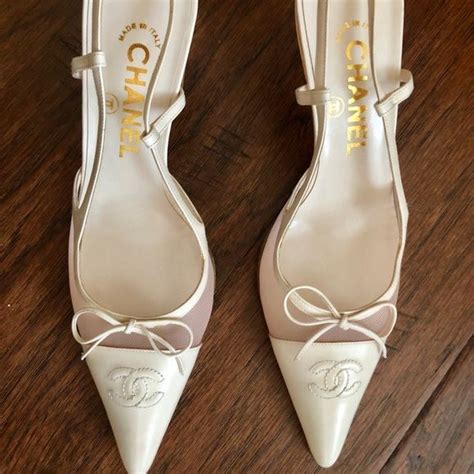 chanel inspired heels|vintage chanel heels.